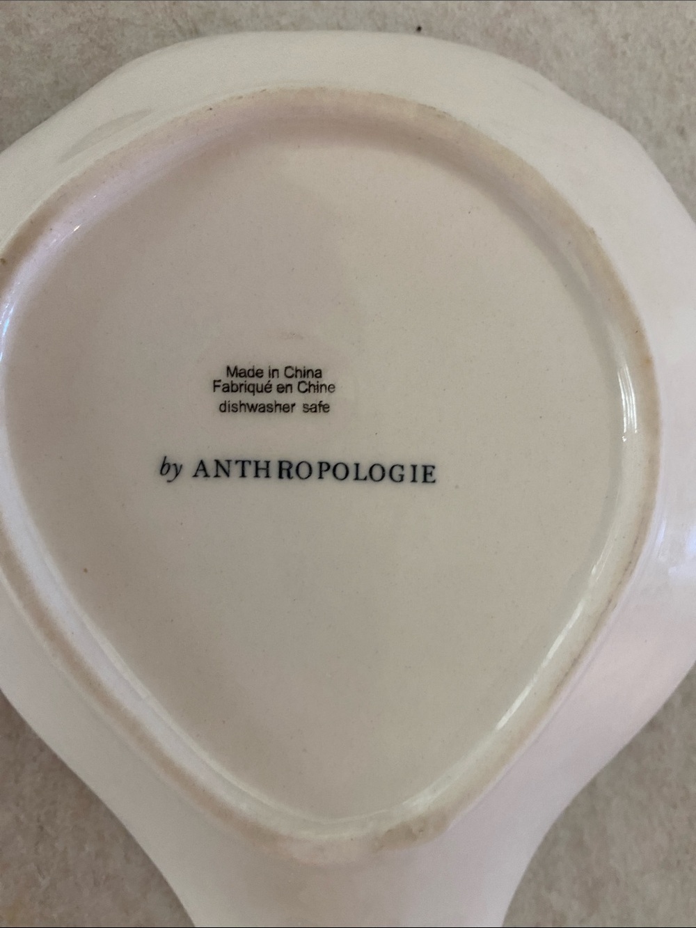 Anthropologie Ceramic Lemon Spoon Rest in White, Yellow, Green - Picture 2 of 2